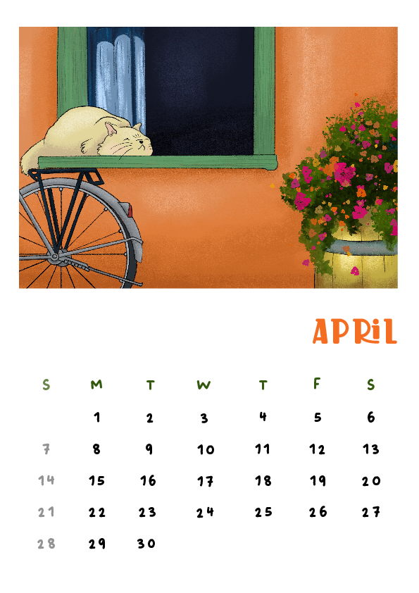 April: Whisper of the Heart